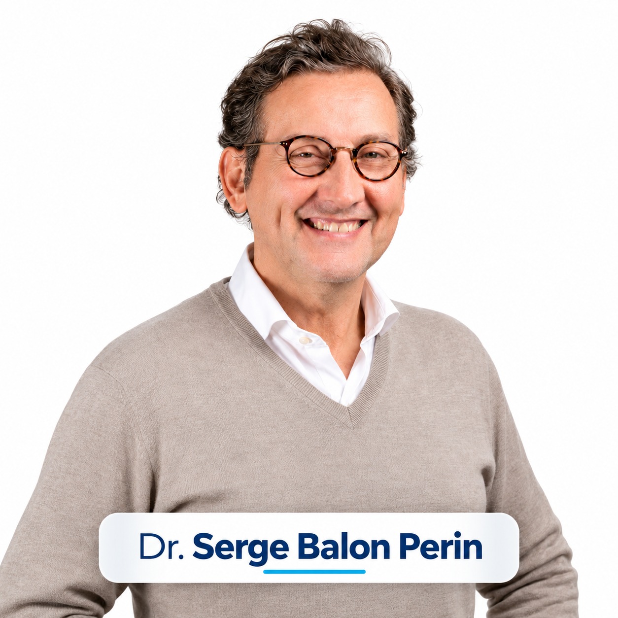 Portrait de Dr Serge Balon Perin